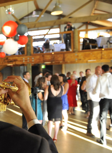 Chris Weber Wedding Trumpet Player